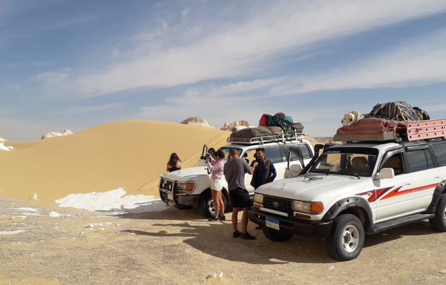 Tow Days Tour of the Unique White Desert from Cairo (2)
