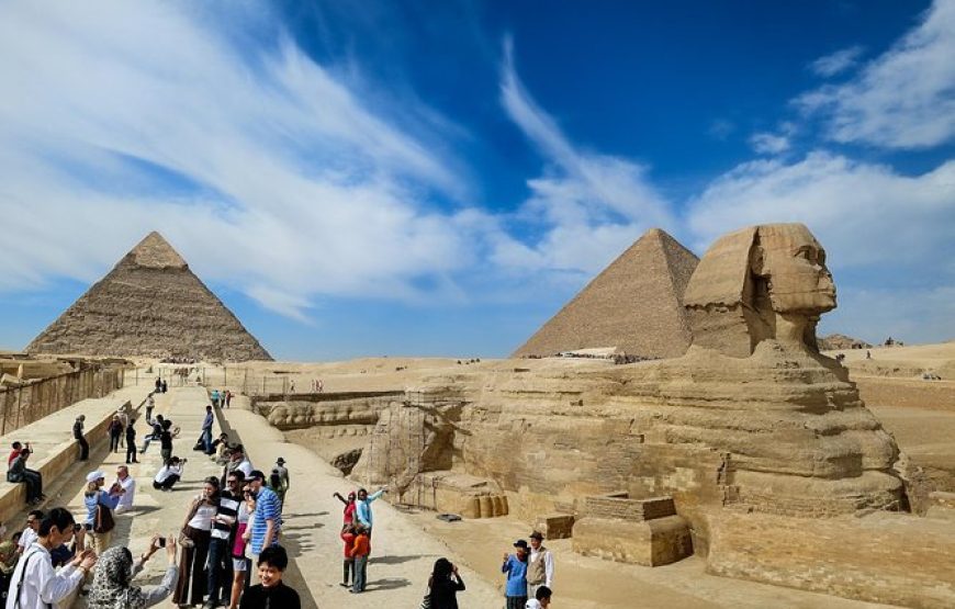 Full-Day Tour to Giza Pyramids, Memphis, and Sakkara